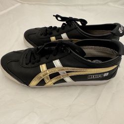 Asics Onitsuka tiger MEXICO 66 Gold Silver Size4