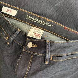 Banana Republic Classic Wide leg Denim 