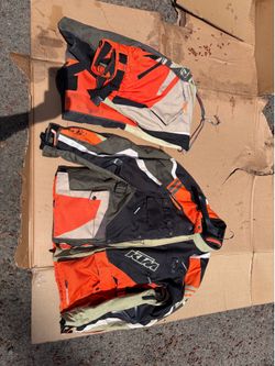 KTM full adventure riding gear.