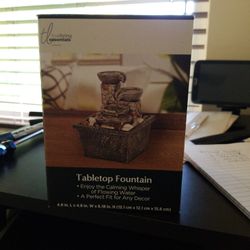 Tabletop Fountain Battery Operated 