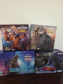 Sh monsterarts godzilla hiya toys kong