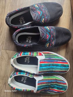 Yes we vibe shoes bundle