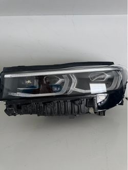 BMW 7 SERIES G11,G12 740i 750i ORIGINAL LEFT DRIVER LED HEADLIGHT GOOD CONDITION 2020-2023