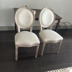 Two Dining Chairs (set) 
