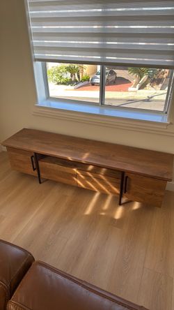 Lightly Used Joss & Main Azzura Solid Wood TV Stand for TVs up to 85"