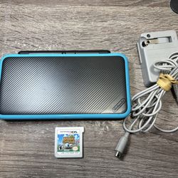 Nintendo 2DS XL Black & Turquoise Console System