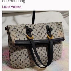 Authentic Louis Vuitton Mini Lin Shoulder Bag – Discontinued