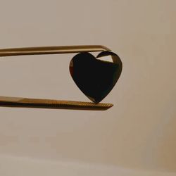 2.84 Ct Black Heart Diamond 