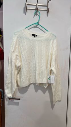 State white sweater