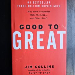 "Good to Great" by Jim Collins - Like New