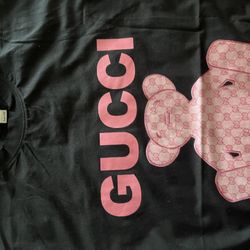 Black ‘n Pink Gucci Bear T-shirt