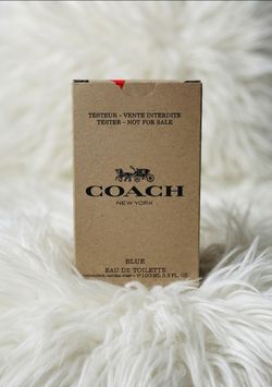 Coach New York Blue Eau de Toilette 100ml Tester NEW!!!