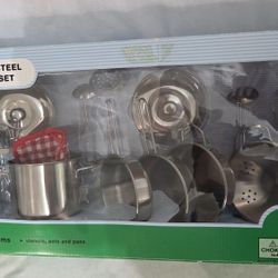 14 Pcs. Stainless Steel Kitchen Ware Set