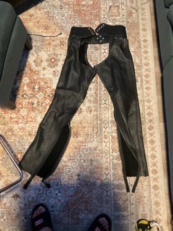 CJ’s Leather Denver CO Genuine Leather Chaps 33” Waist