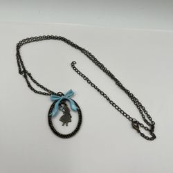Disney Alice In Wonderland Pendant Necklace with Chain
