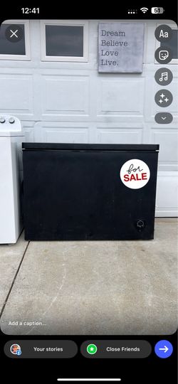 Kenmore Deep Freezer