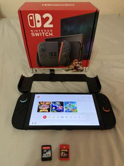 Switch 2 + Donkey Kong Banaza & Mario Galaxy 1&2 + Neo Grip BUNDLE DEAL!