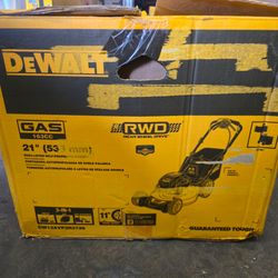 Dewalt 21 in. 163cc Briggs and Stratton 725Exi  Rear Wheel Drive Gas Self Propelled Lawn Mower