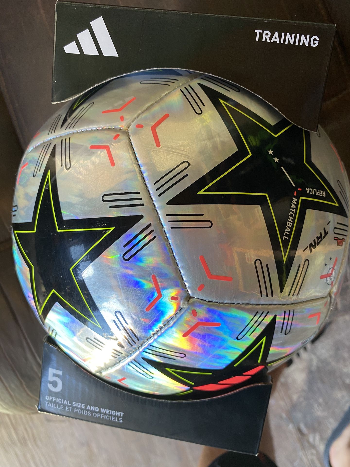 Adidas UCL Training Ball Chrome