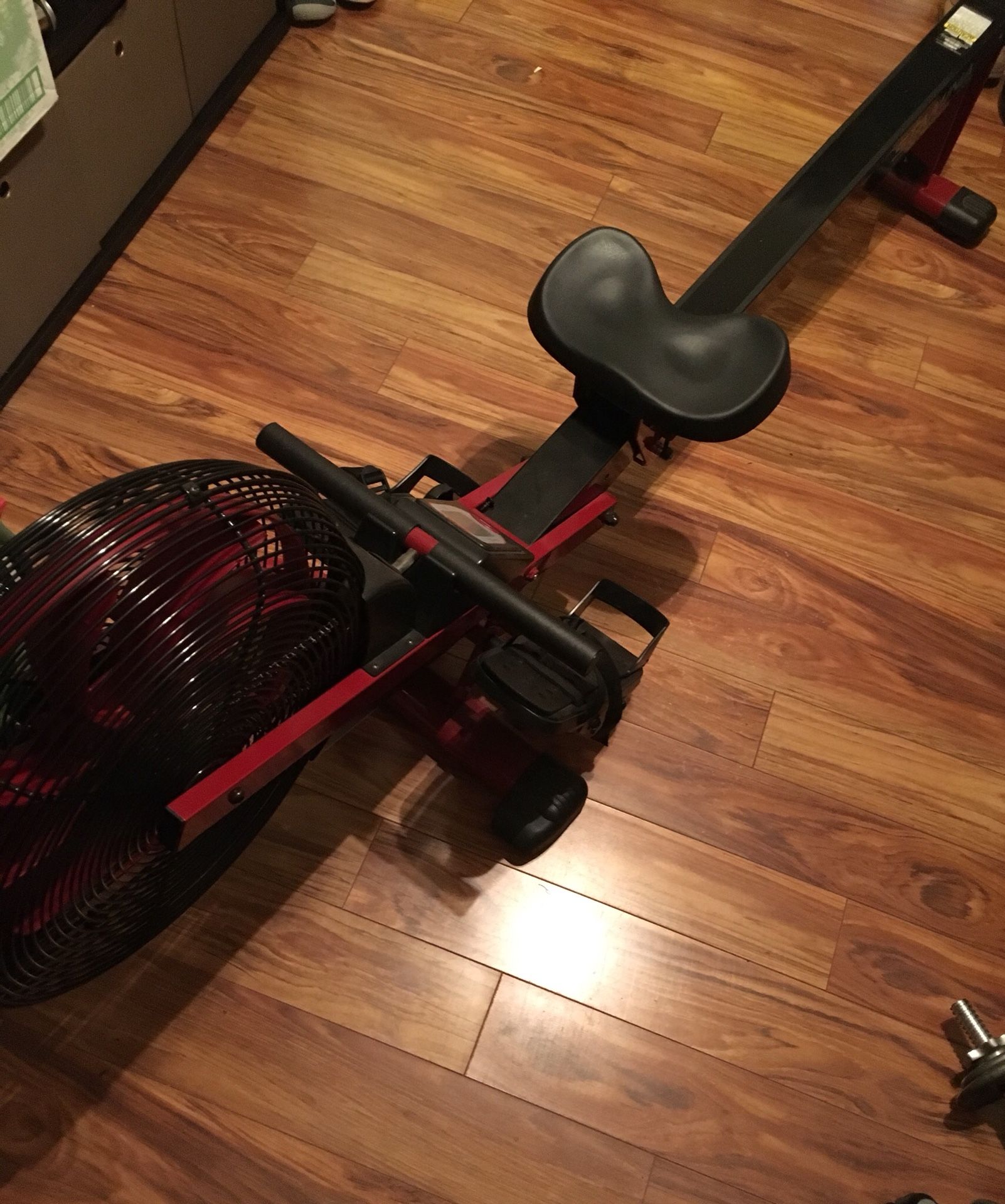 Stamina-X air rowing machine.