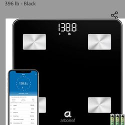 Arboleaf Smart Scale. Black Color
