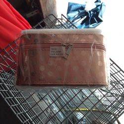 Make Up Bag Gold Rose