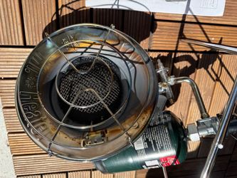 Mr. Heater MH15C portable propane infrared heater and cooker
