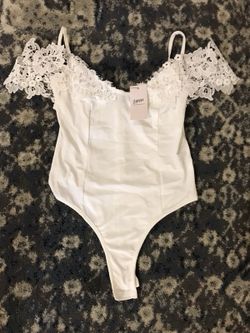 White Bodysuit Medium