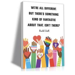 Inspirational Wall Art | School Motivation Decor |12x16in 
