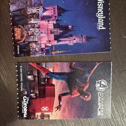 (2) Disneyland Hopper Park tickets