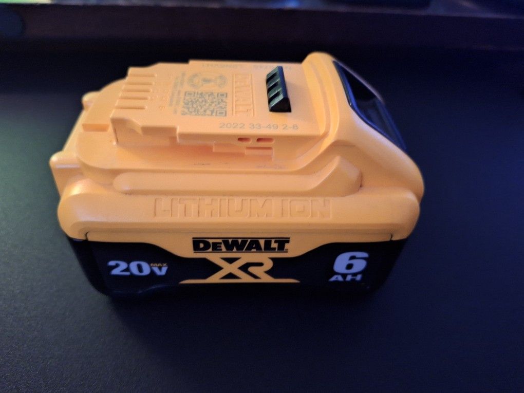 Dewalt 20v 6AH Battery