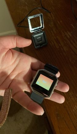Fitbit Blaze black with charger