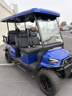 2026 Bintelli Nexus 6-Seater Limo Lifted 72-Volt Lithium Street Legal LSV Golf Cart