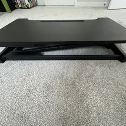 Computer Adjustable Standing Desk Sit To Stand Riser