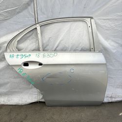 2018 Mercedes Benz E350 Right Rear Door Shell