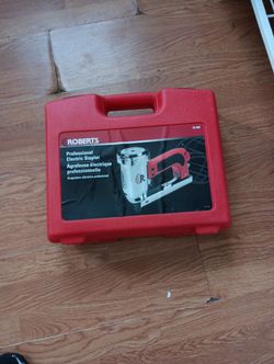 Roberts 3/16" Crown Electric Stapler