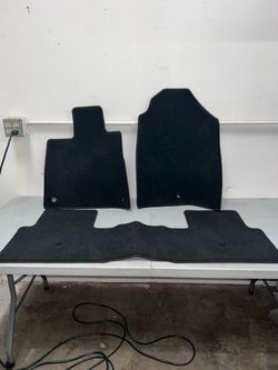 Honda Pilot 2024 Black Floor Mats