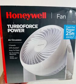 Honeywell TurboForce Power Air Circulator Fan – New Open Box