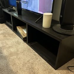 Black TV Stand