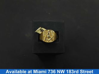 Men's Ring - Yellow Gold 14k (.585) 9.3 grams Size 11