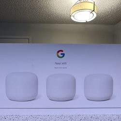 Google Nest Wifi Router & 3 points