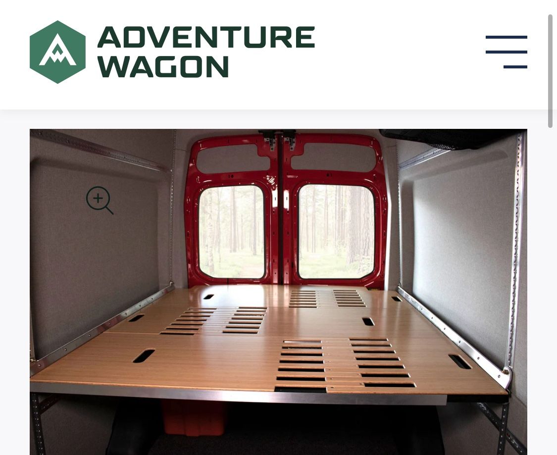 Adventure Wagon Moab Bed System For Sprinter