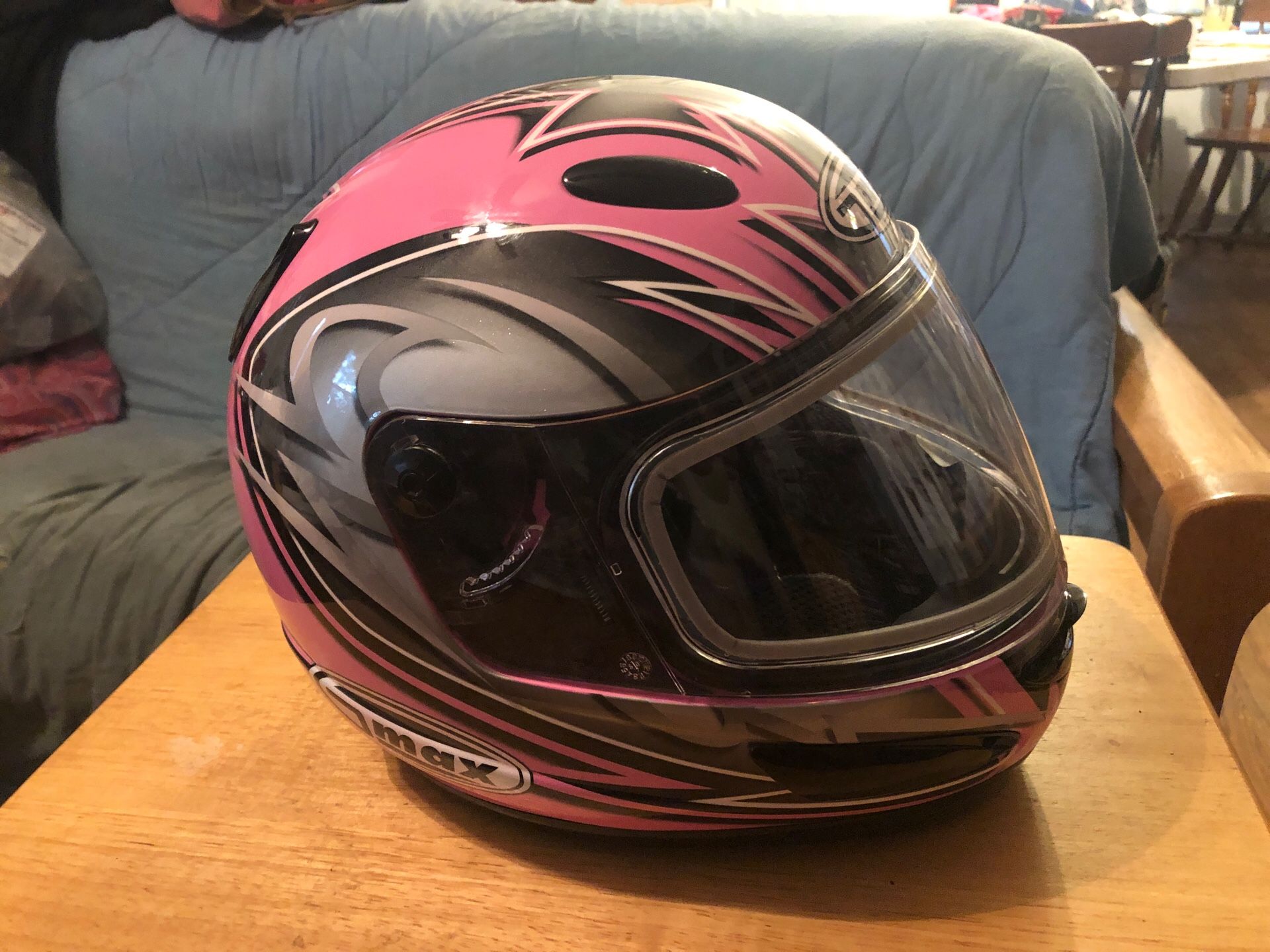 Youth snowmobile helmet