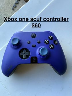 Xbox one scuf controller with mouse click $60 ( missing battery cover & arrow buttons cover) but they still work