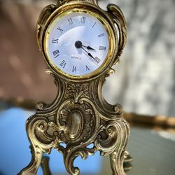 Antique Renaissance Battery Powered Clock