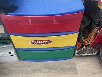 Primary Color Plastic Cabinet