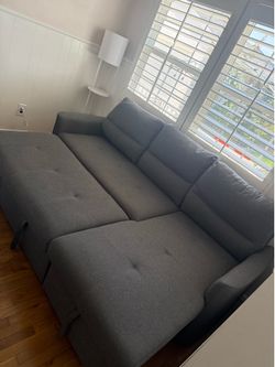 Storage Sofa Bed Reversible Sectional