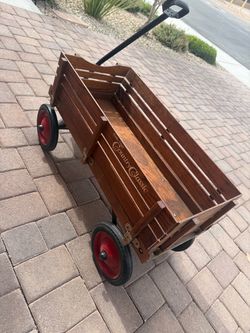 Radio Flyer Country Classic Wooden Wagon
