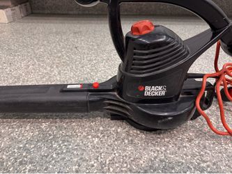 Black And Decker Leaf Blower With Extension Cord