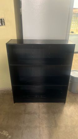 Black book shelf